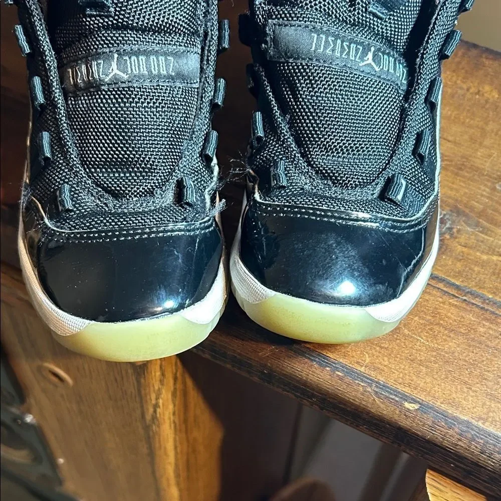 Nike Air Jordan 11 Retro PS Jubilee 25th Anniversary Black 378039-011 Sz 13C
